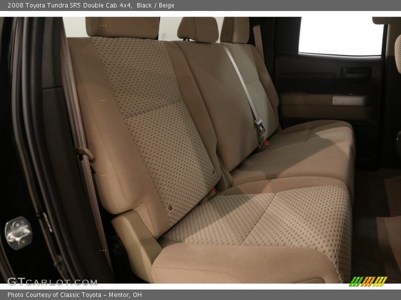 Black / Beige 2008 Toyota Tundra SR5 Double Cab 4x4