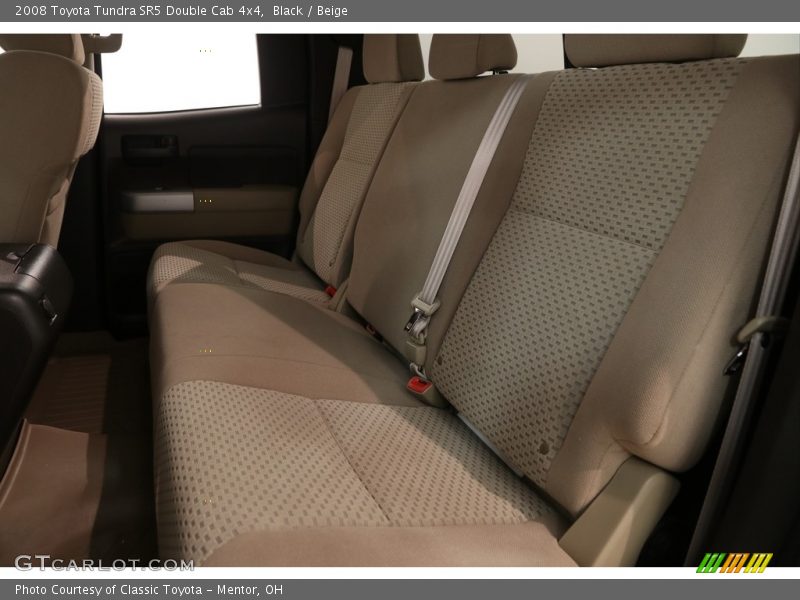 Black / Beige 2008 Toyota Tundra SR5 Double Cab 4x4