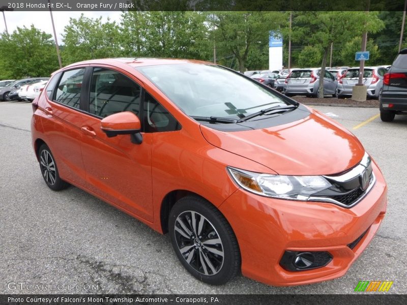 Front 3/4 View of 2018 Fit EX-L