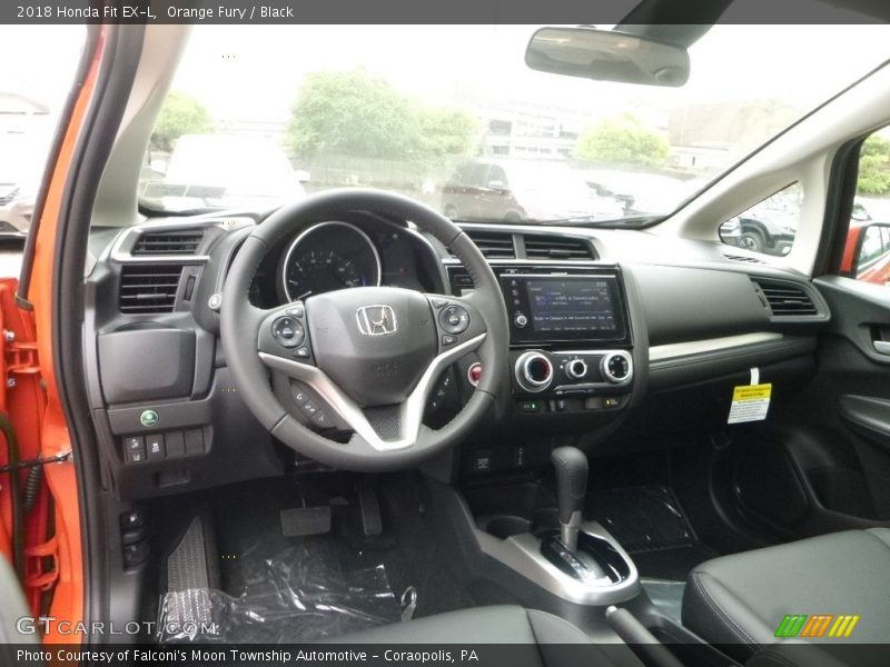 Dashboard of 2018 Fit EX-L