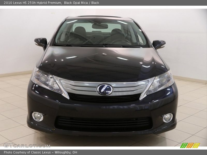 Black Opal Mica / Black 2010 Lexus HS 250h Hybrid Premium