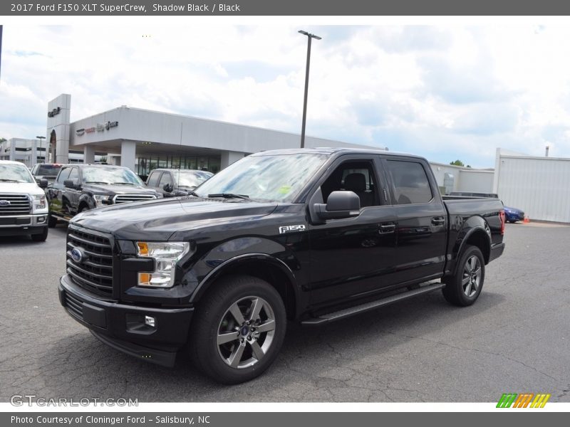 Shadow Black / Black 2017 Ford F150 XLT SuperCrew