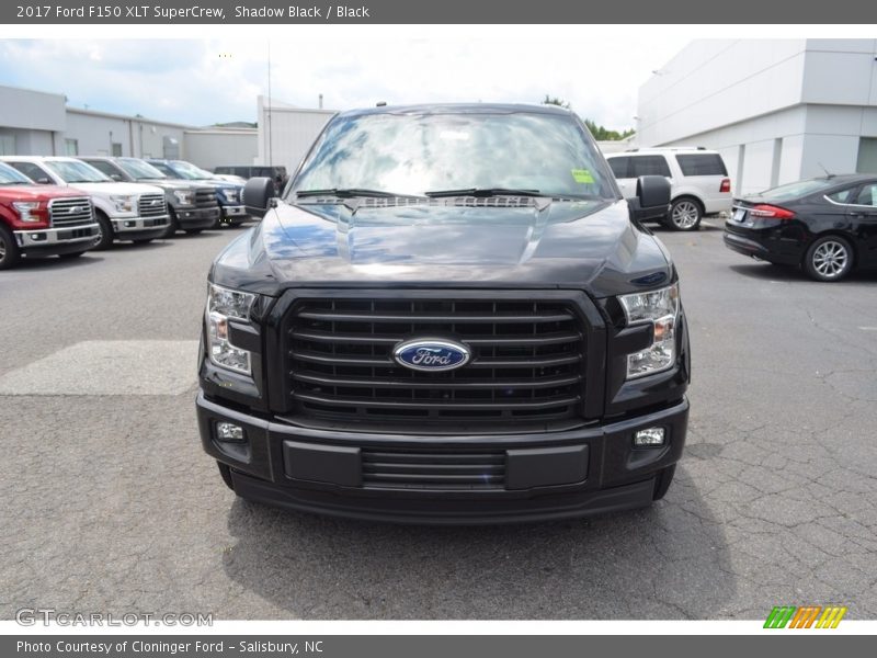 Shadow Black / Black 2017 Ford F150 XLT SuperCrew