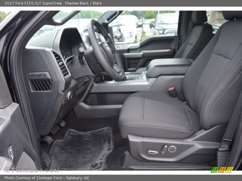 Shadow Black / Black 2017 Ford F150 XLT SuperCrew