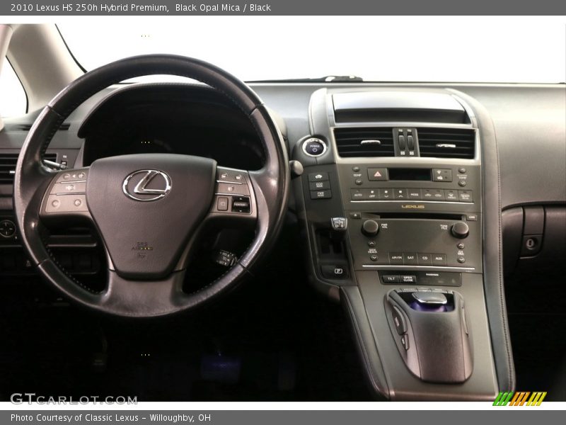 Black Opal Mica / Black 2010 Lexus HS 250h Hybrid Premium