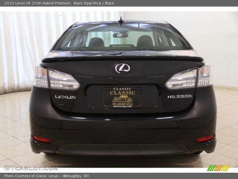 Black Opal Mica / Black 2010 Lexus HS 250h Hybrid Premium