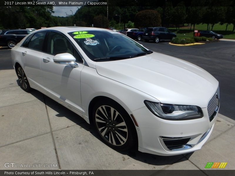 Front 3/4 View of 2017 MKZ Select AWD