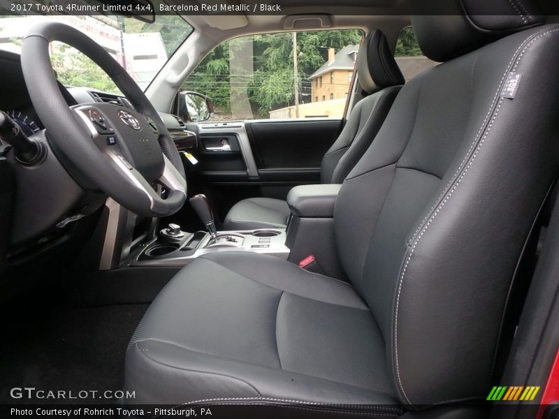 Barcelona Red Metallic / Black 2017 Toyota 4Runner Limited 4x4