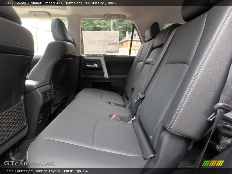Barcelona Red Metallic / Black 2017 Toyota 4Runner Limited 4x4