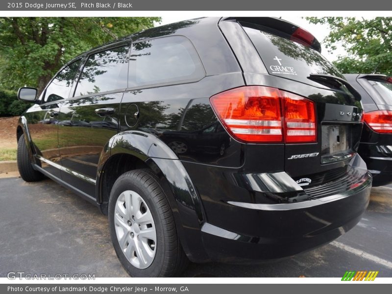 Pitch Black / Black 2015 Dodge Journey SE