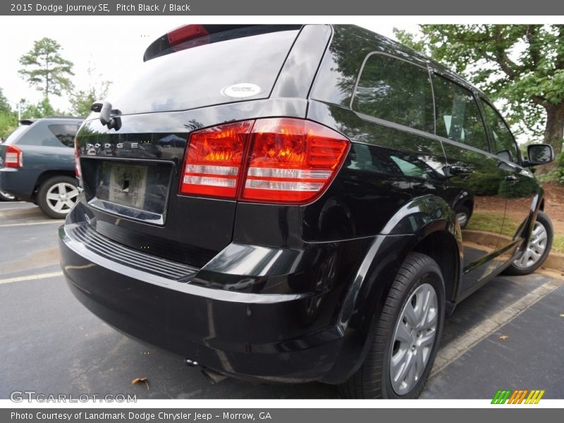 Pitch Black / Black 2015 Dodge Journey SE