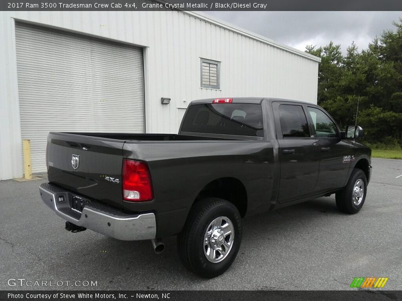 Granite Crystal Metallic / Black/Diesel Gray 2017 Ram 3500 Tradesman Crew Cab 4x4
