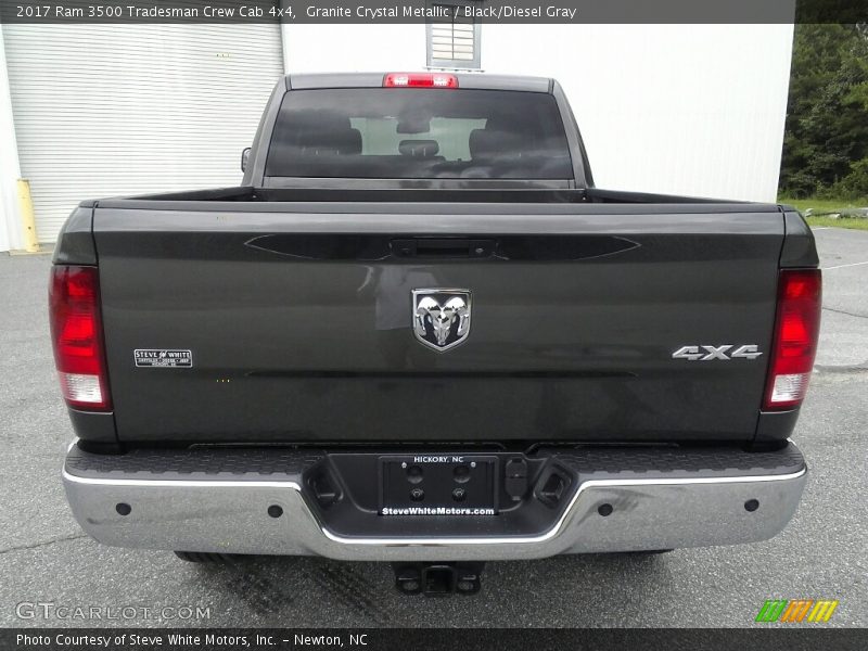 Granite Crystal Metallic / Black/Diesel Gray 2017 Ram 3500 Tradesman Crew Cab 4x4