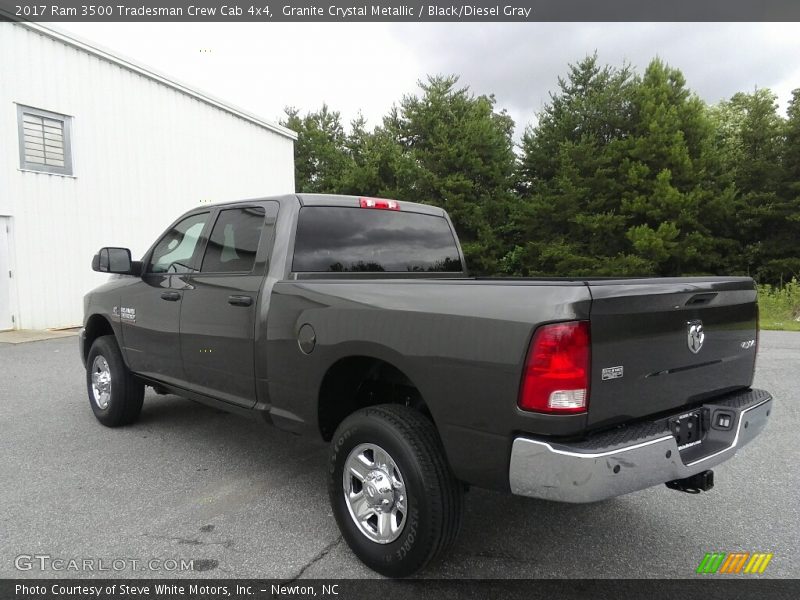 Granite Crystal Metallic / Black/Diesel Gray 2017 Ram 3500 Tradesman Crew Cab 4x4