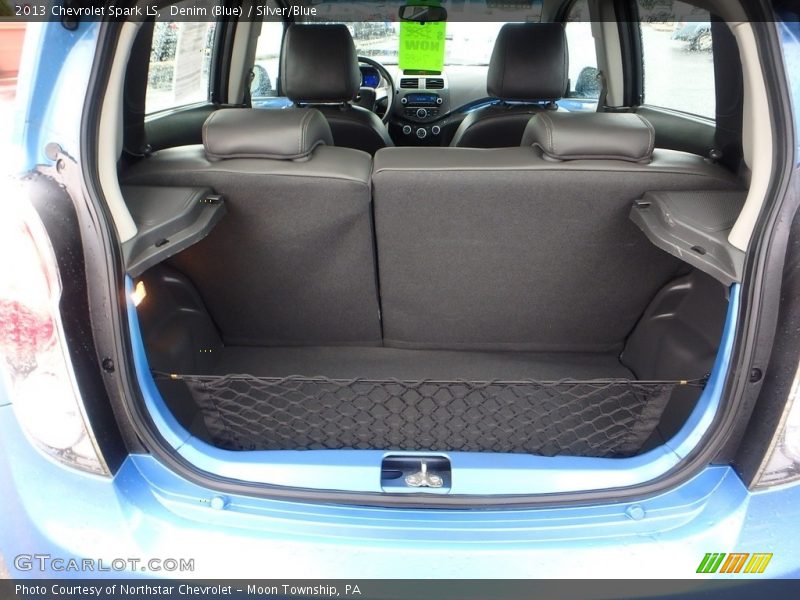 Denim (Blue) / Silver/Blue 2013 Chevrolet Spark LS