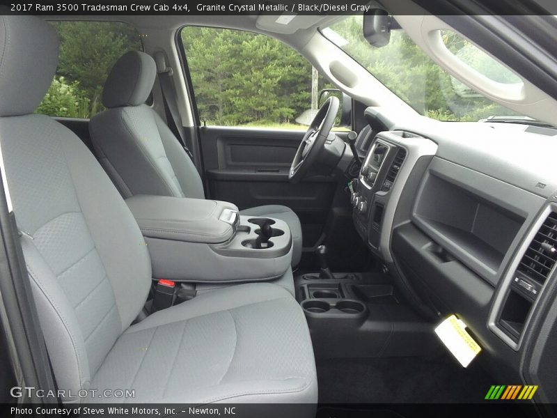 Granite Crystal Metallic / Black/Diesel Gray 2017 Ram 3500 Tradesman Crew Cab 4x4