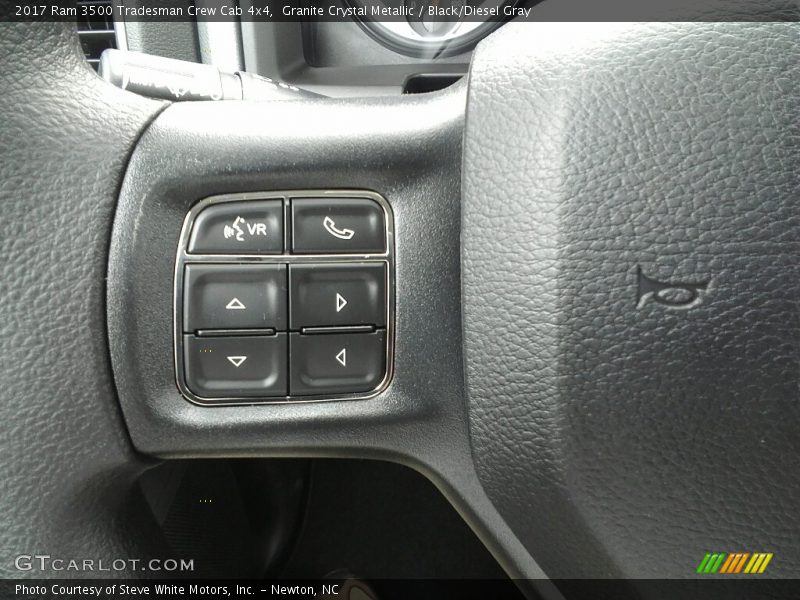 Granite Crystal Metallic / Black/Diesel Gray 2017 Ram 3500 Tradesman Crew Cab 4x4