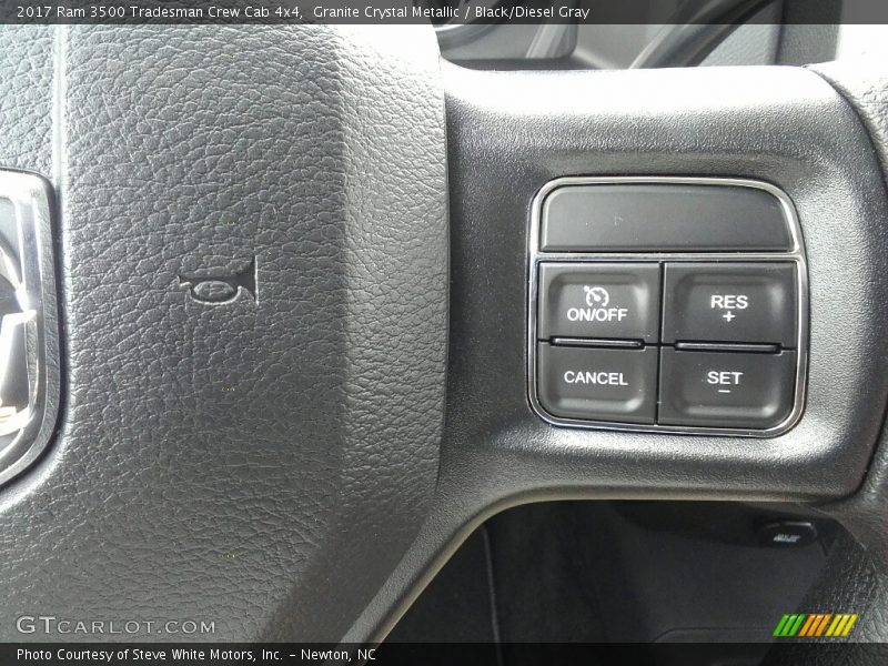 Granite Crystal Metallic / Black/Diesel Gray 2017 Ram 3500 Tradesman Crew Cab 4x4