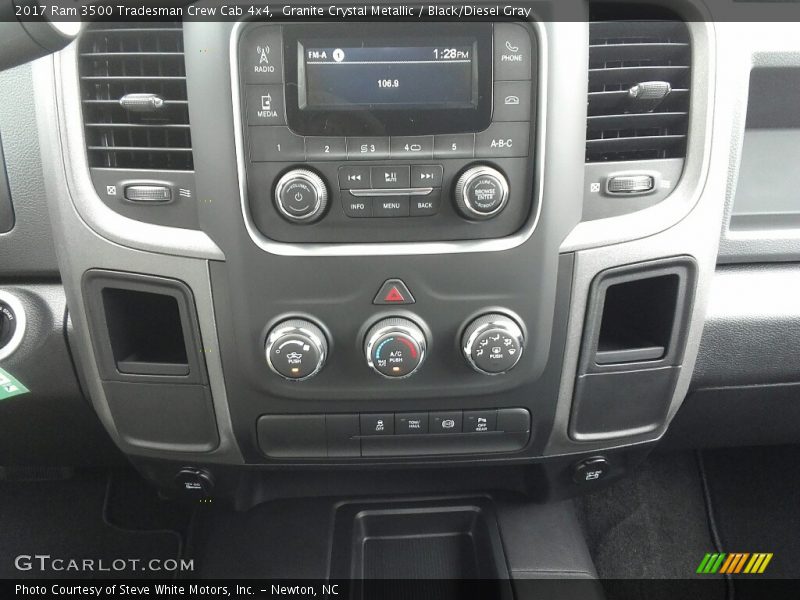 Granite Crystal Metallic / Black/Diesel Gray 2017 Ram 3500 Tradesman Crew Cab 4x4