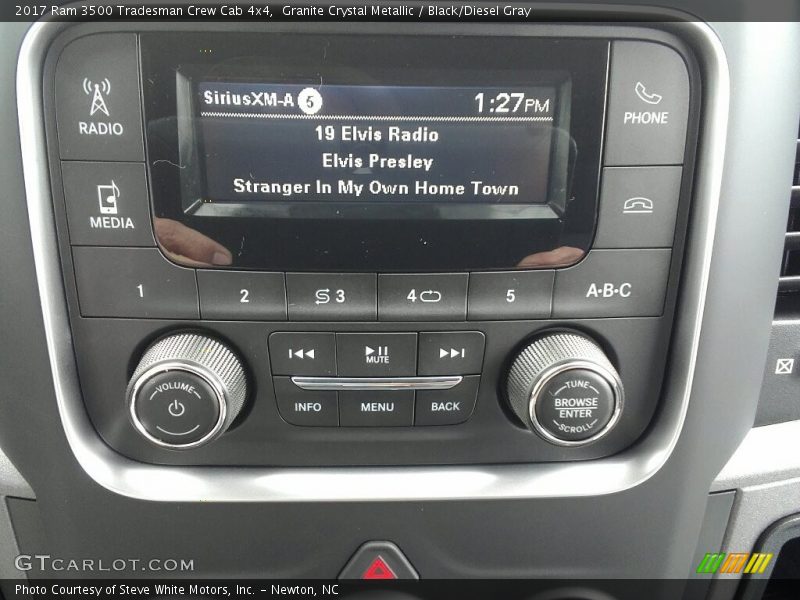 Granite Crystal Metallic / Black/Diesel Gray 2017 Ram 3500 Tradesman Crew Cab 4x4