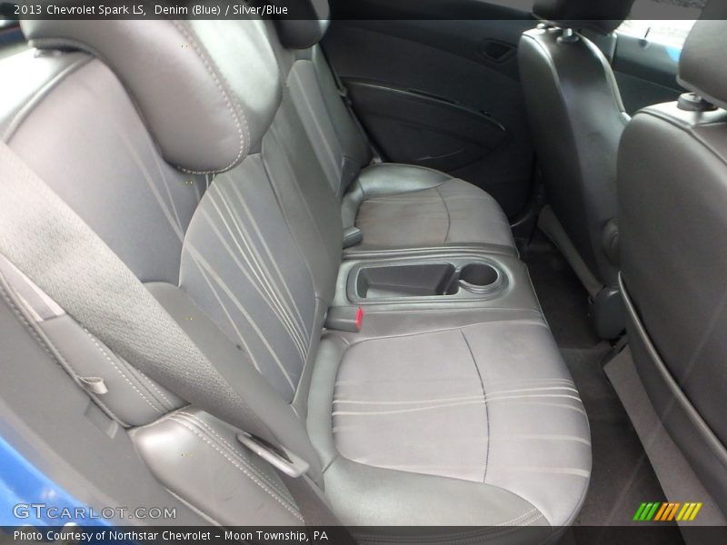 Denim (Blue) / Silver/Blue 2013 Chevrolet Spark LS