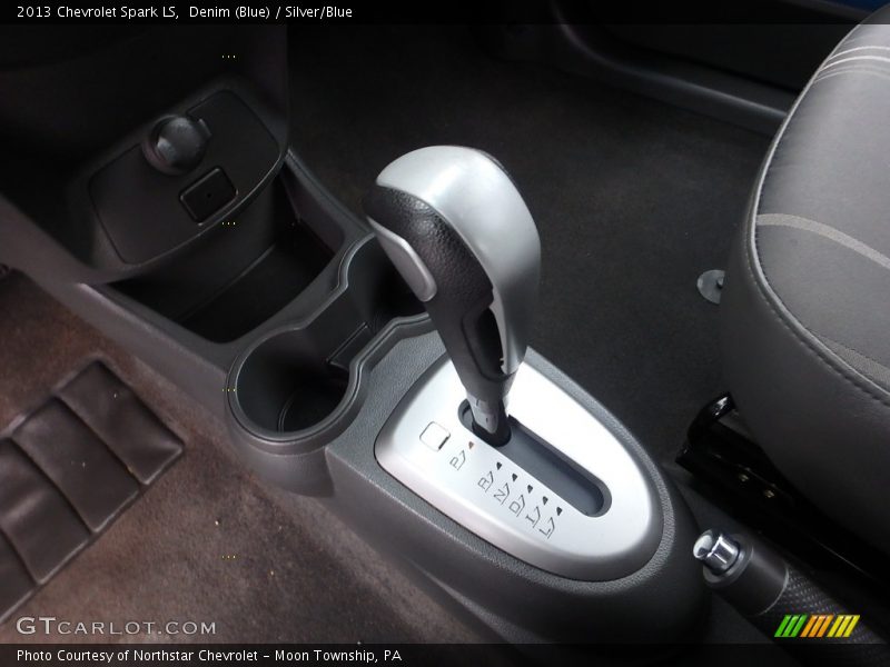 Denim (Blue) / Silver/Blue 2013 Chevrolet Spark LS