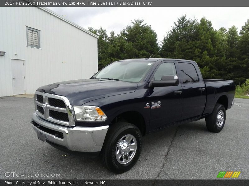 True Blue Pearl / Black/Diesel Gray 2017 Ram 2500 Tradesman Crew Cab 4x4