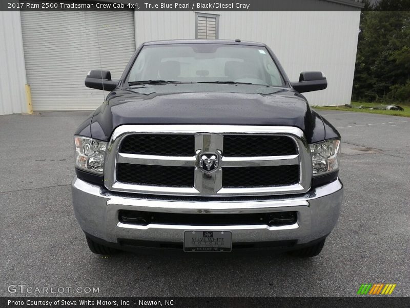 True Blue Pearl / Black/Diesel Gray 2017 Ram 2500 Tradesman Crew Cab 4x4