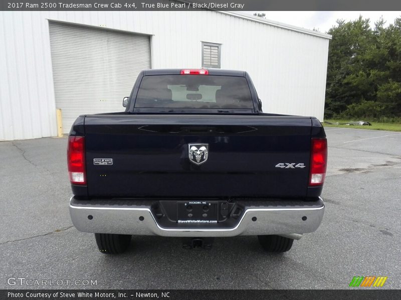 True Blue Pearl / Black/Diesel Gray 2017 Ram 2500 Tradesman Crew Cab 4x4
