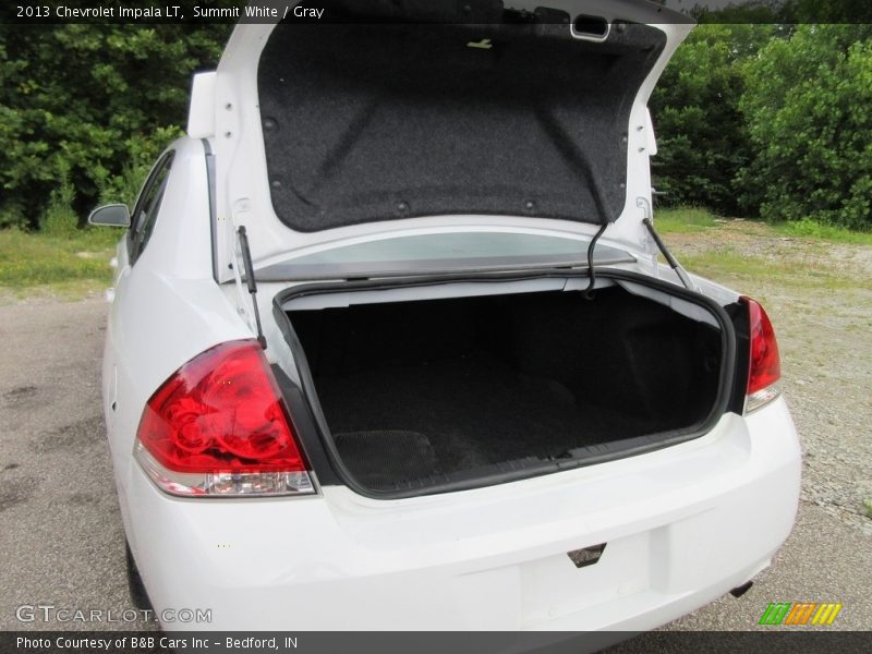 Summit White / Gray 2013 Chevrolet Impala LT