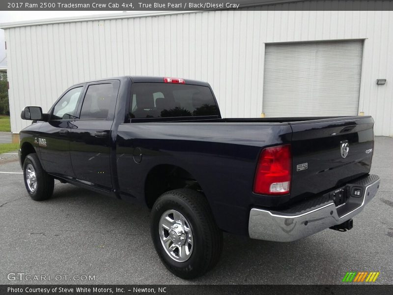 True Blue Pearl / Black/Diesel Gray 2017 Ram 2500 Tradesman Crew Cab 4x4