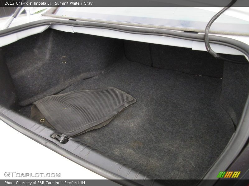 Summit White / Gray 2013 Chevrolet Impala LT