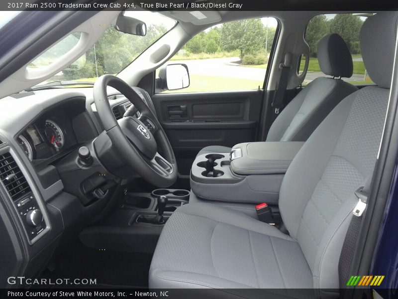 True Blue Pearl / Black/Diesel Gray 2017 Ram 2500 Tradesman Crew Cab 4x4