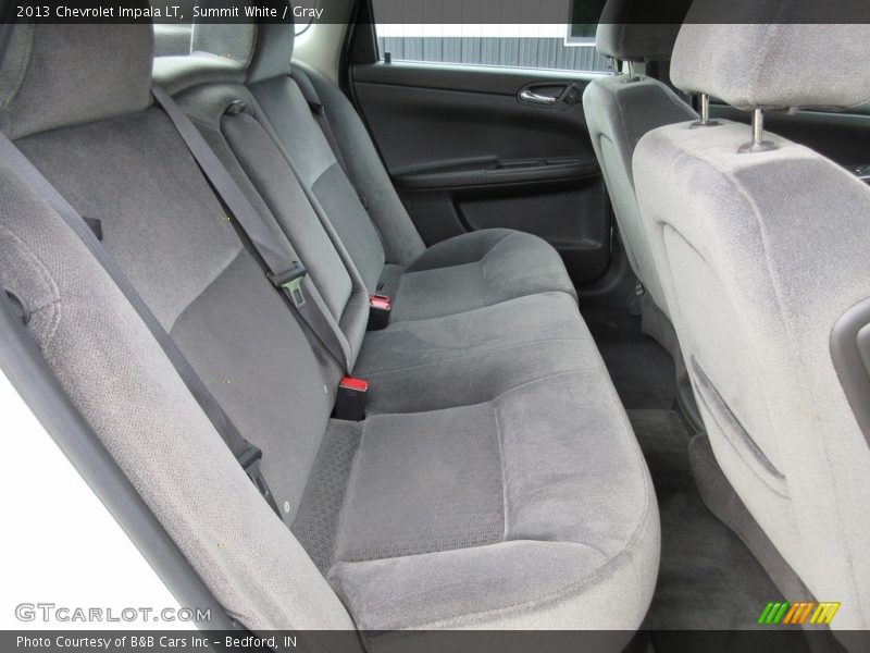 Summit White / Gray 2013 Chevrolet Impala LT