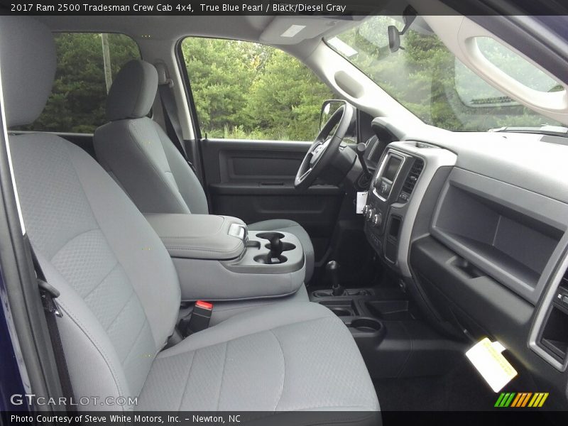True Blue Pearl / Black/Diesel Gray 2017 Ram 2500 Tradesman Crew Cab 4x4
