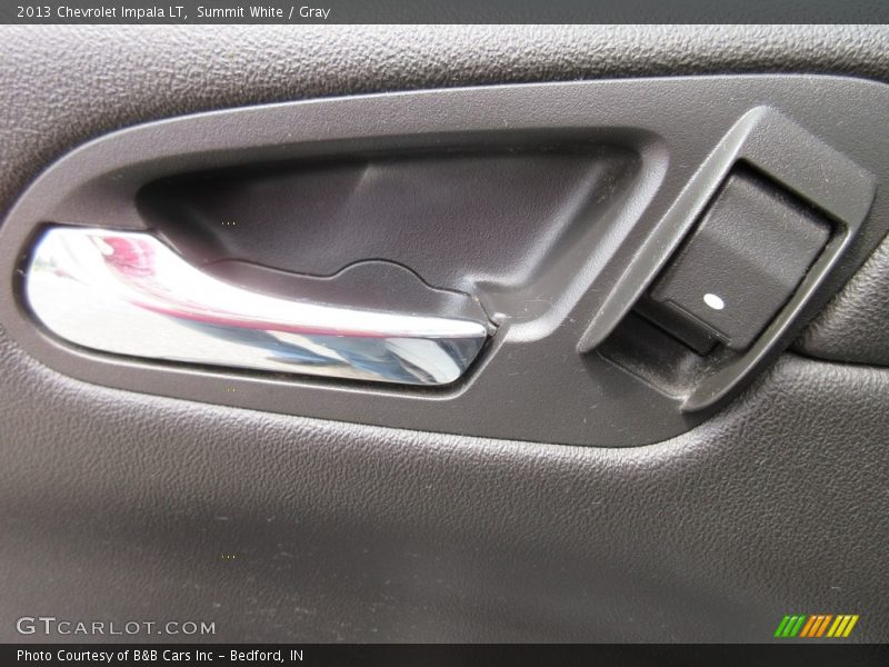 Summit White / Gray 2013 Chevrolet Impala LT