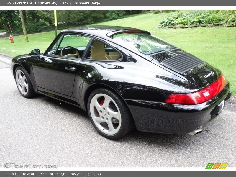 Black / Cashmere Beige 1996 Porsche 911 Carrera 4S