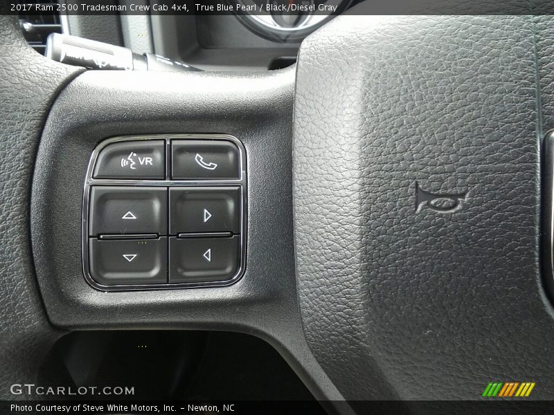 True Blue Pearl / Black/Diesel Gray 2017 Ram 2500 Tradesman Crew Cab 4x4