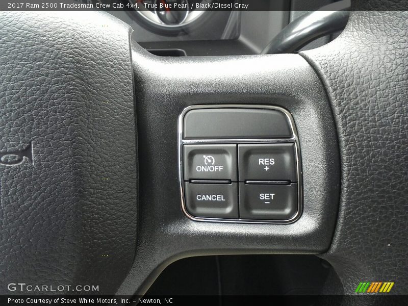 True Blue Pearl / Black/Diesel Gray 2017 Ram 2500 Tradesman Crew Cab 4x4
