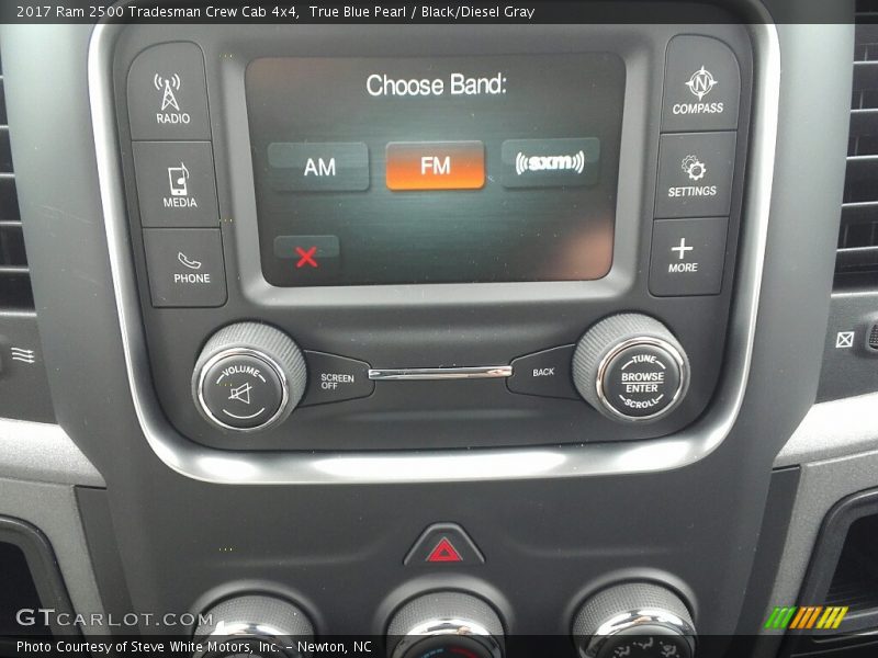 True Blue Pearl / Black/Diesel Gray 2017 Ram 2500 Tradesman Crew Cab 4x4