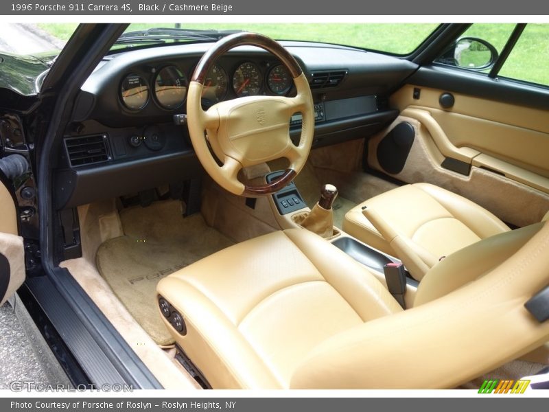  1996 911 Carrera 4S Cashmere Beige Interior
