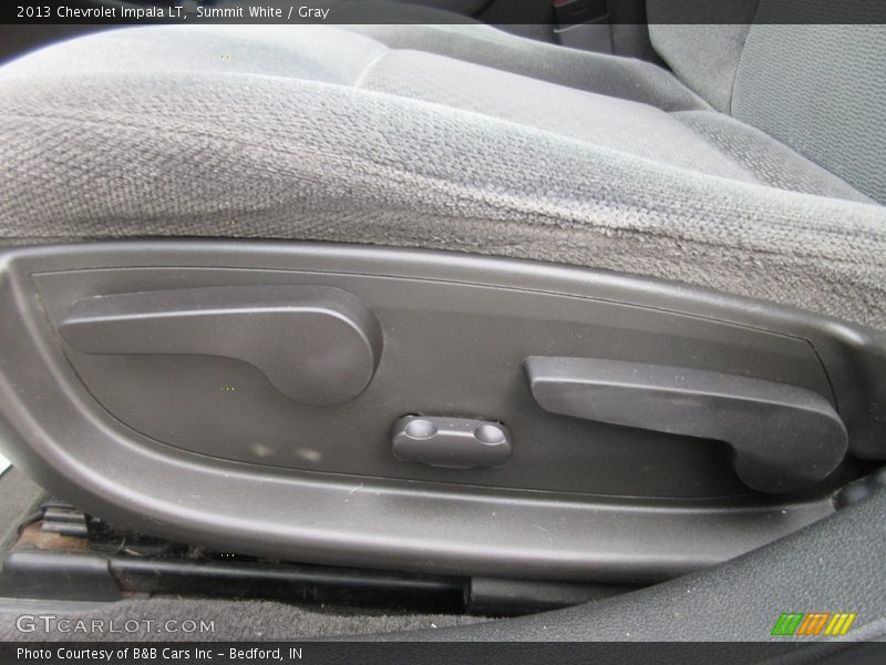 Summit White / Gray 2013 Chevrolet Impala LT