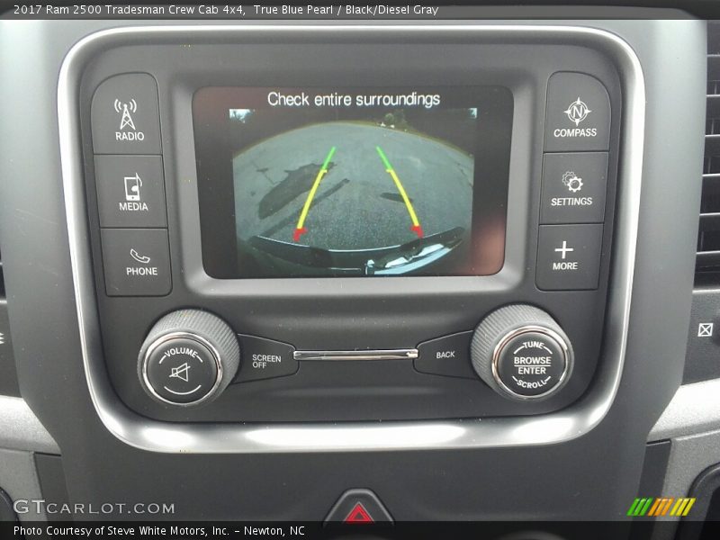 True Blue Pearl / Black/Diesel Gray 2017 Ram 2500 Tradesman Crew Cab 4x4
