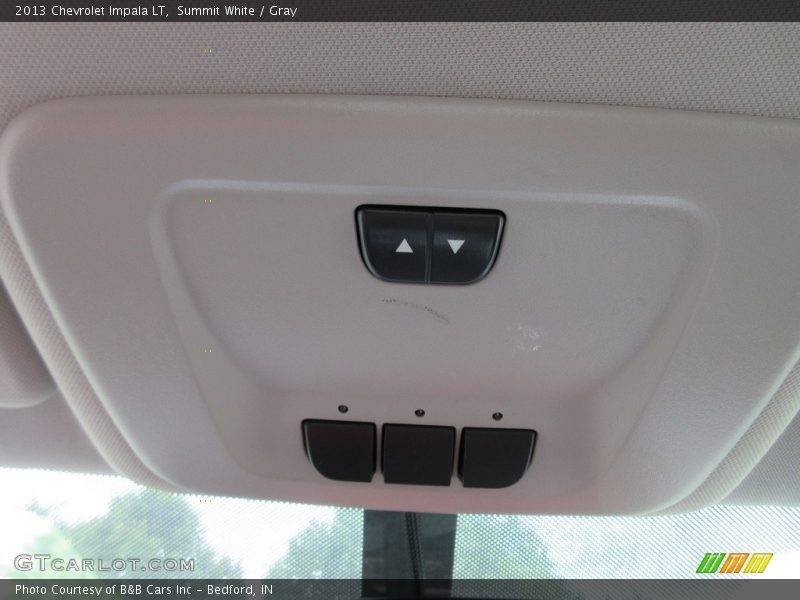 Summit White / Gray 2013 Chevrolet Impala LT
