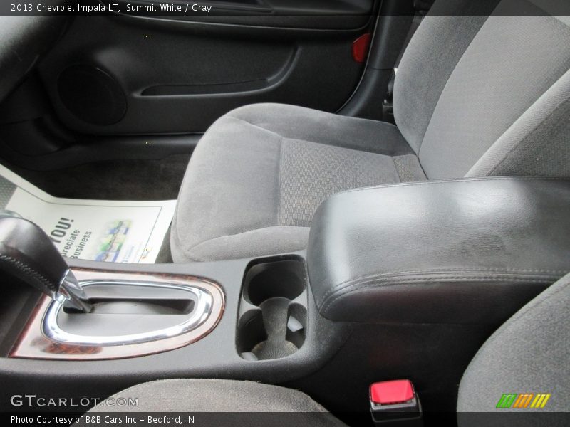 Summit White / Gray 2013 Chevrolet Impala LT