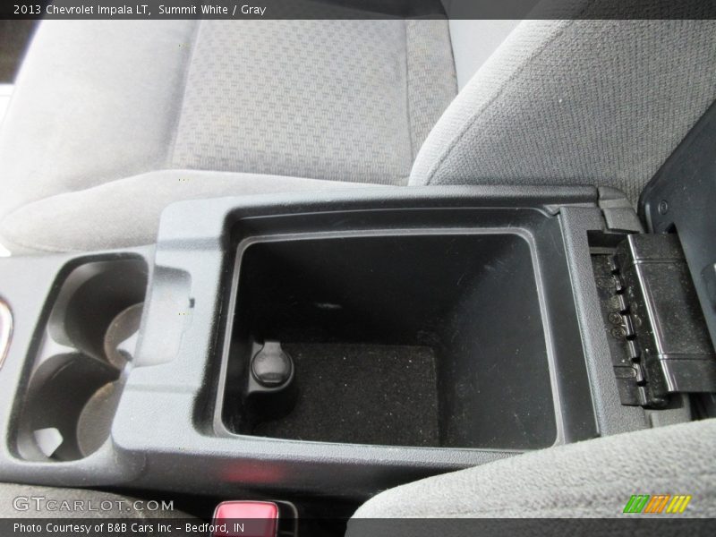 Summit White / Gray 2013 Chevrolet Impala LT