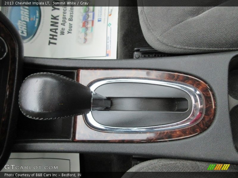 Summit White / Gray 2013 Chevrolet Impala LT