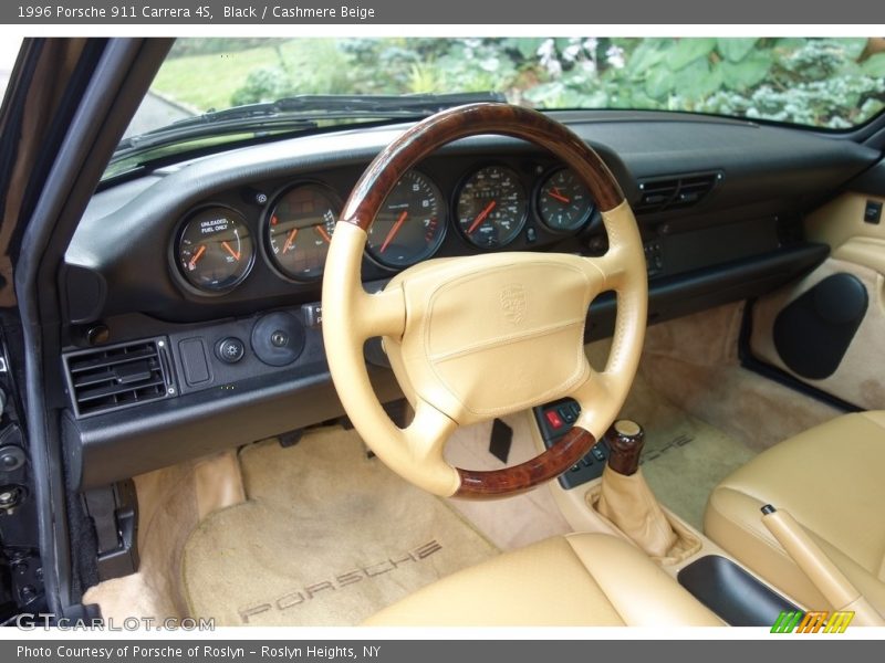 Black / Cashmere Beige 1996 Porsche 911 Carrera 4S