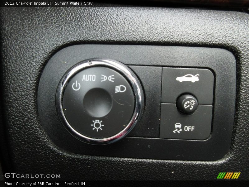 Summit White / Gray 2013 Chevrolet Impala LT