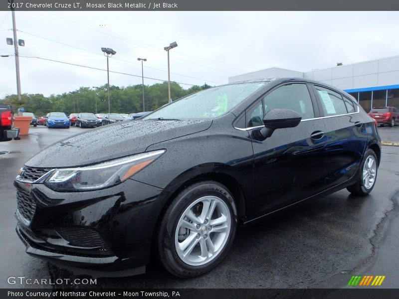 Mosaic Black Metallic / Jet Black 2017 Chevrolet Cruze LT